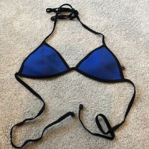 Dark blue TRIANGL bathing suit top!